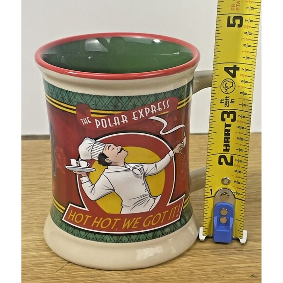 3D Polar Express Hot Chocolate We Got It Song Official Warner Bros Christmas Mug - Picture 9 of 9